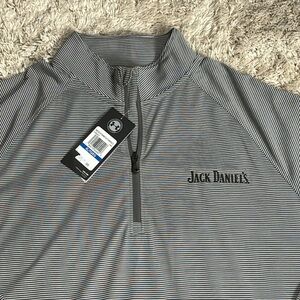 Under Armour *NEW* Men's 1/4 Zip Loose Fit Pullover, Gray/White Stripes, Size XL